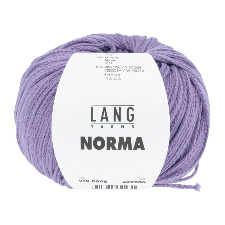Lang Yarns Norma 959.0046 - Violett Mittel Lieblingsgarn
