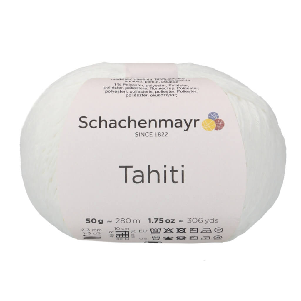 Schachenmayr Tahiti 01 - Weiß Lieblingsgarn