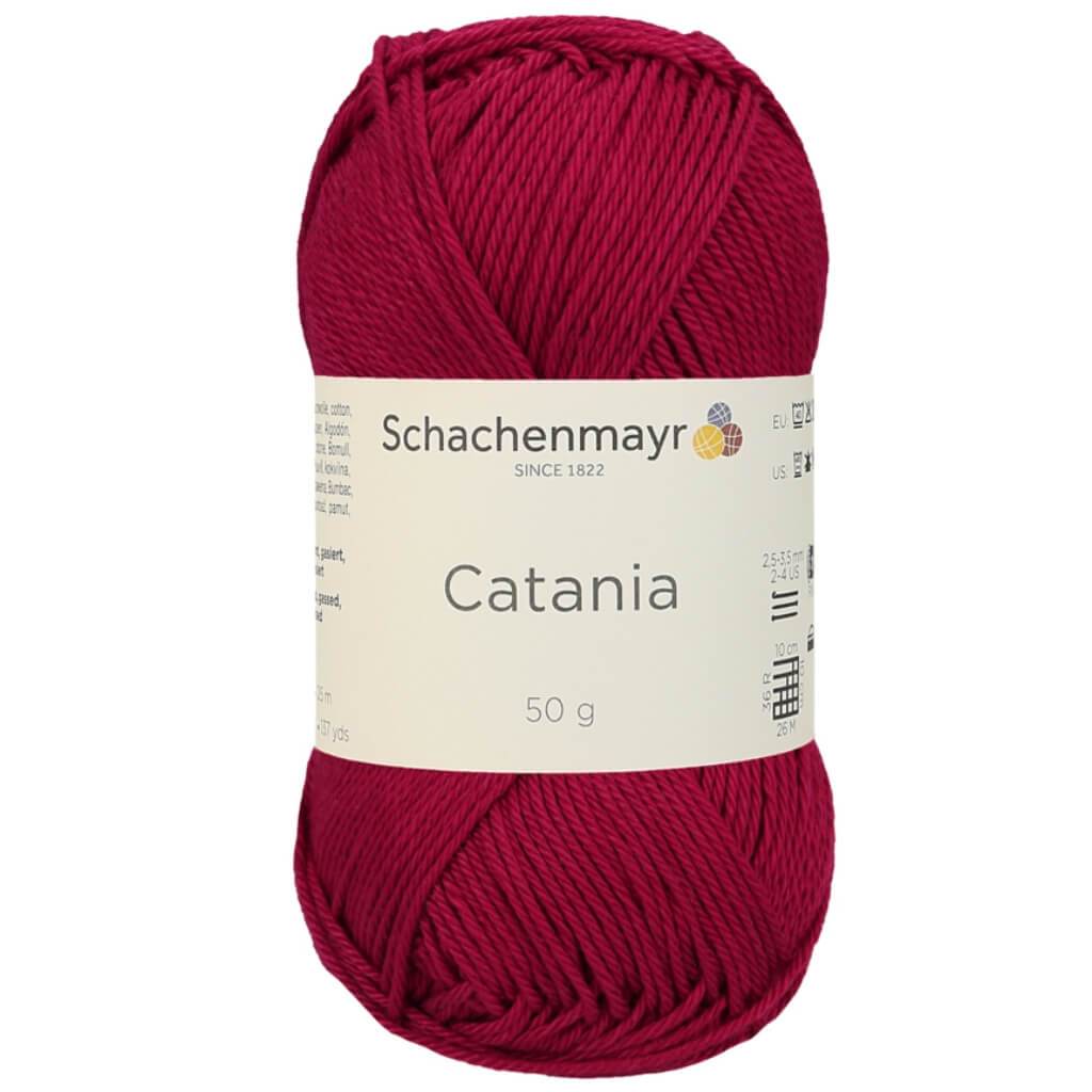 Schachenmayr Catania Originals - Baumwollgarn 192 - Weinrot Lieblingsgarn