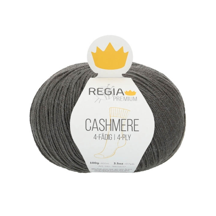 Schachenmayr Regia Premium Cashmere 4-Fädig 93 - Umbra Grey Lieblingsgarn