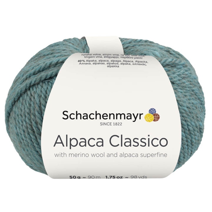 Schachenmayr Alpaca Classico 64 - Aqua Lieblingsgarn