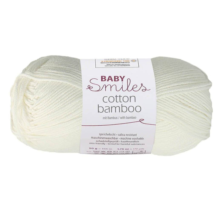 Schachenmayr Baby Smiles Cotton Bamboo 50g 1002 - Natur Lieblingsgarn