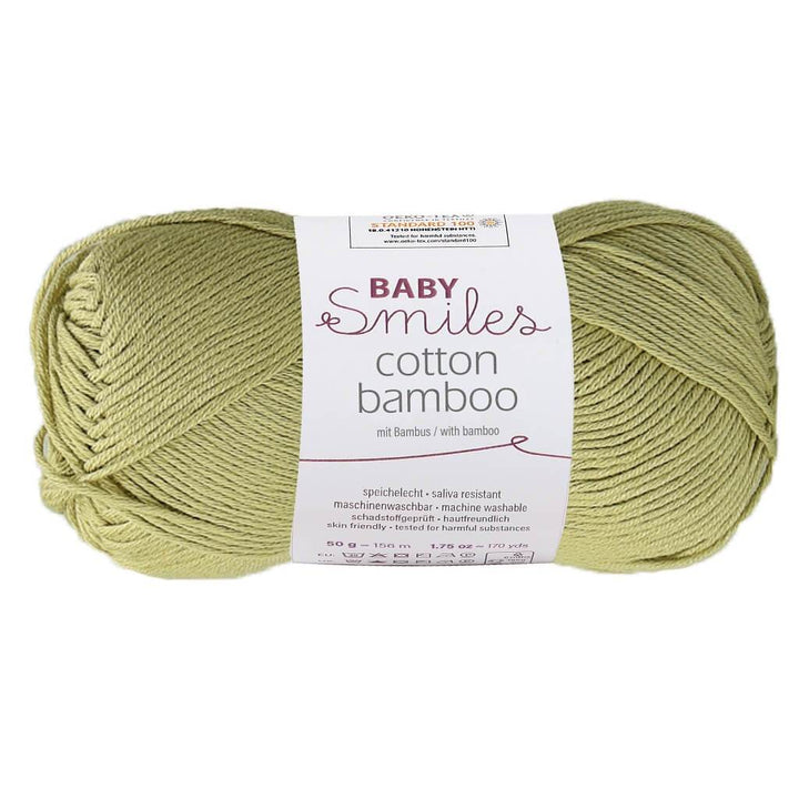 Schachenmayr Baby Smiles Cotton Bamboo 50g 1075 - Grashüpfer Lieblingsgarn