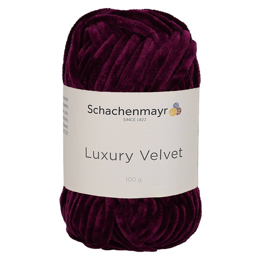 Schachenmayr Luxury Velvet 100g 32 - Burgundy Lieblingsgarn