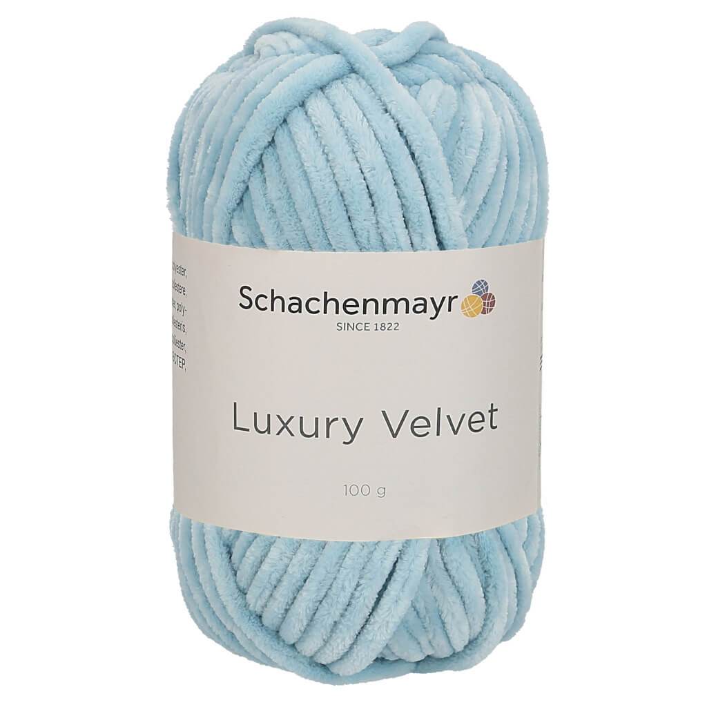 Schachenmayr Luxury Velvet 100g 53 - Baby Blue Lieblingsgarn