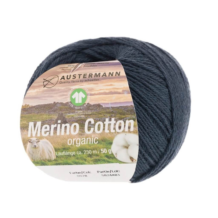 Austermann Merino Cotton 50g 28 - navy Lieblingsgarn