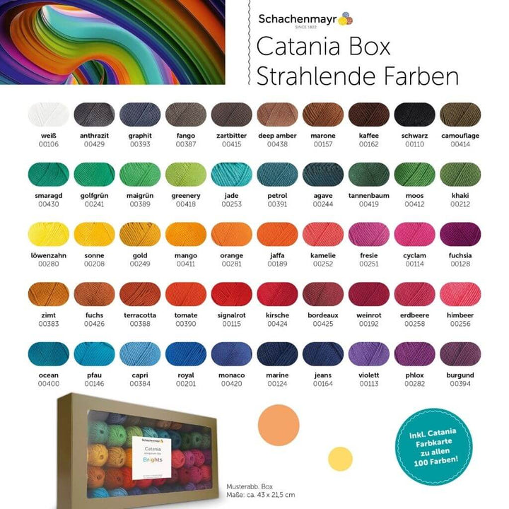 Schachenmayr Catania Box - Strahlende Farben Lieblingsgarn
