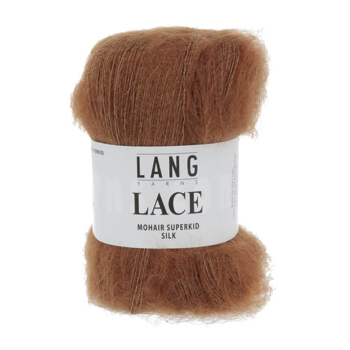 Lang Yarns Lace - 25g Mohair Wolle 992.0015 - Nougat Dunkel Lieblingsgarn
