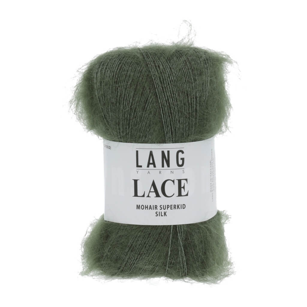 Lang Yarns Lace - 25g Mohair Wolle 992.0098 - Olive Lieblingsgarn