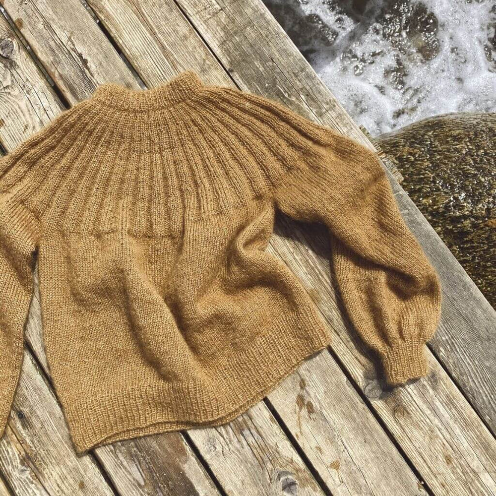 PetiteKnit Sunday Sweater - Mohair Edition Lieblingsgarn