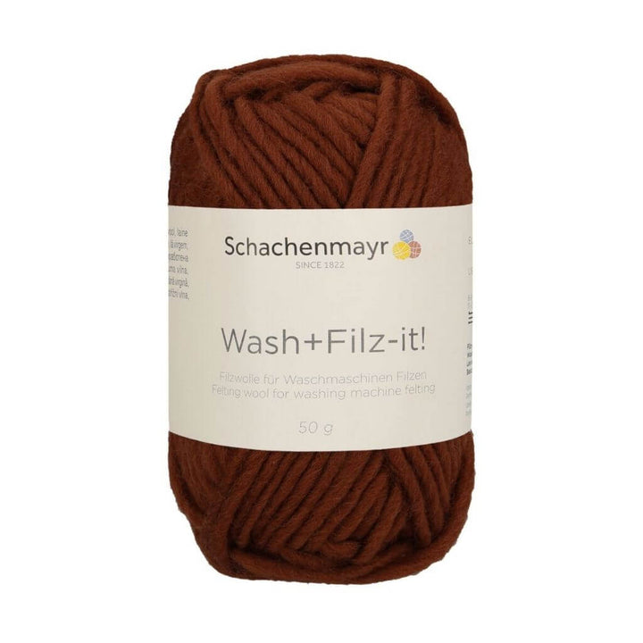 Schachenmayr Wash+Filz-it! Filzwolle 50g 52 - Toffee Lieblingsgarn