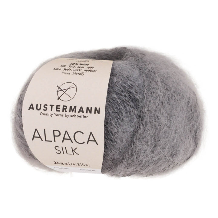 Austermann Alpaca Silk - 25g Rauchgrau Lieblingsgarn