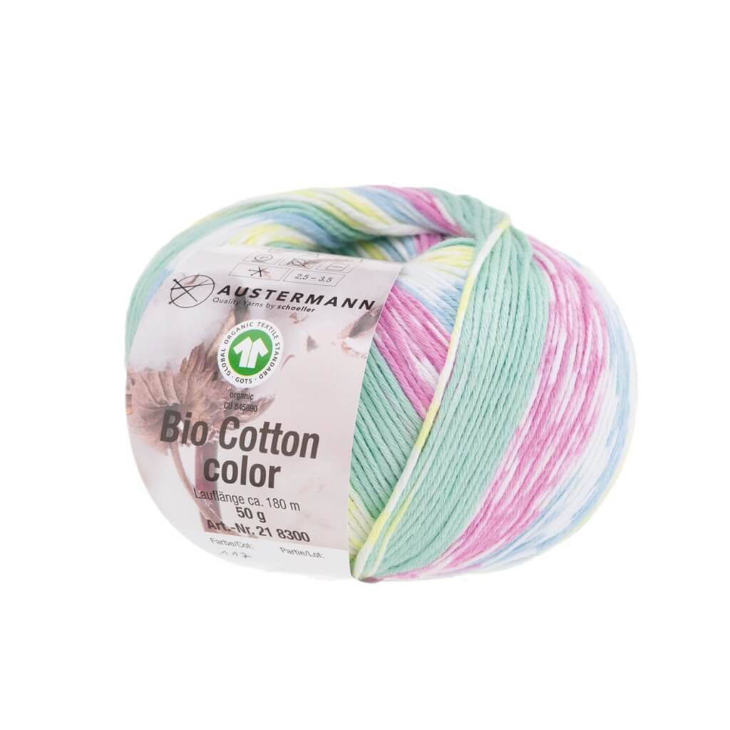 Austermann Bio Cotton Color 50g 117 - Pastell Lieblingsgarn