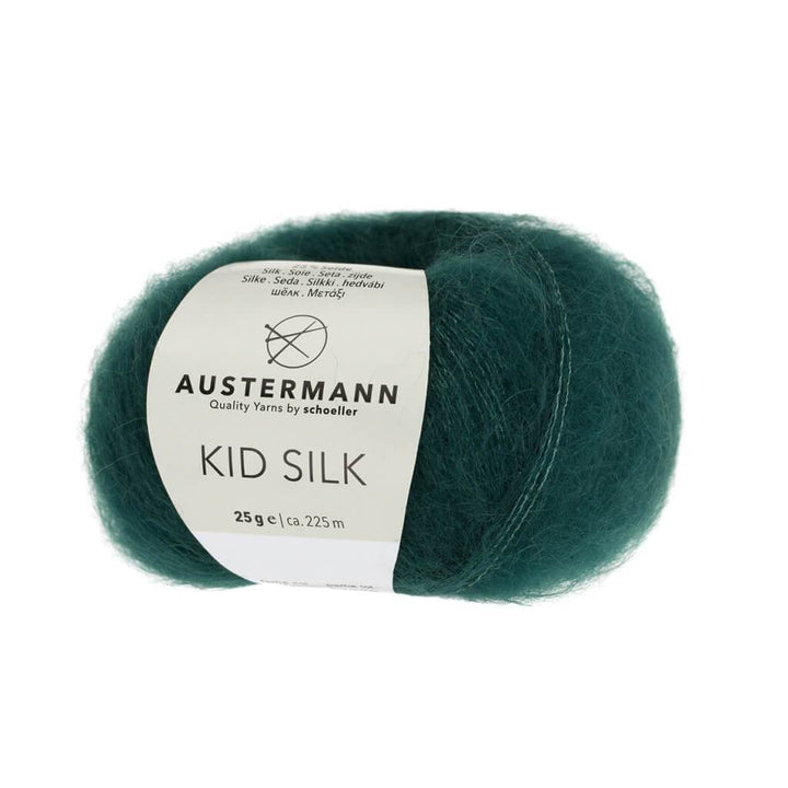 Austermann Kid Silk 25g 49 - Dunkelgrün Lieblingsgarn