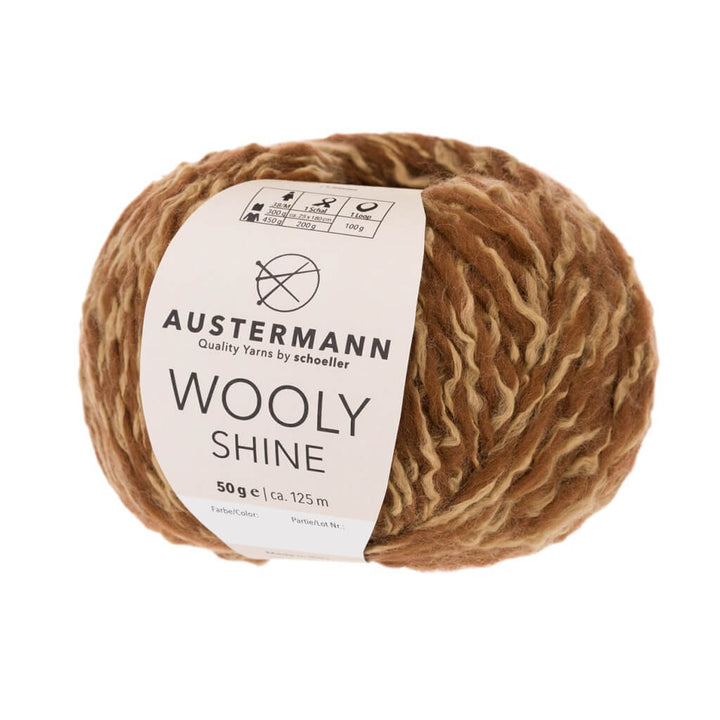 Austermann Wooly Shine 02 - Cognac Lieblingsgarn