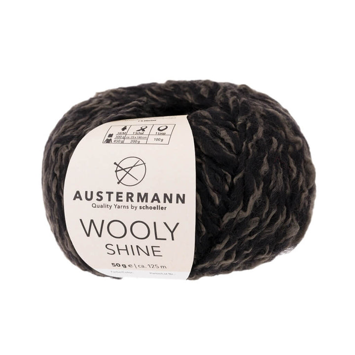 Austermann Wooly Shine 10 - Schwarz Lieblingsgarn