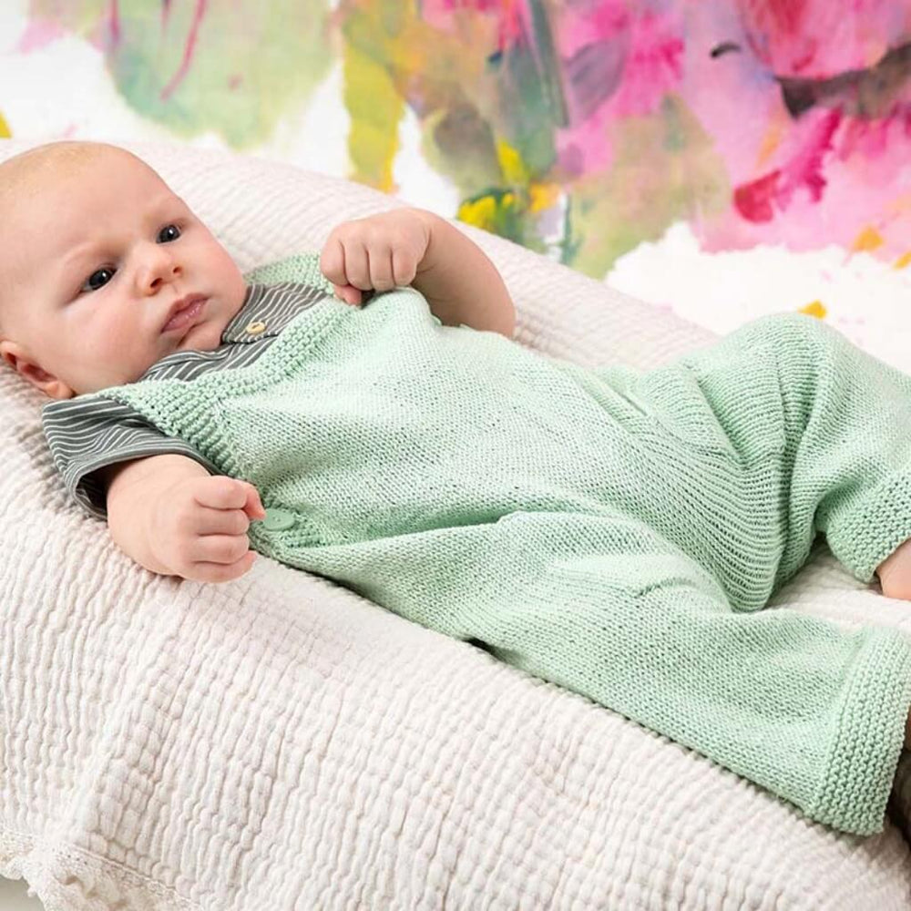 Baby Cotton Latzhose - Lang Yarns Modell PTO-036_14 Lieblingsgarn