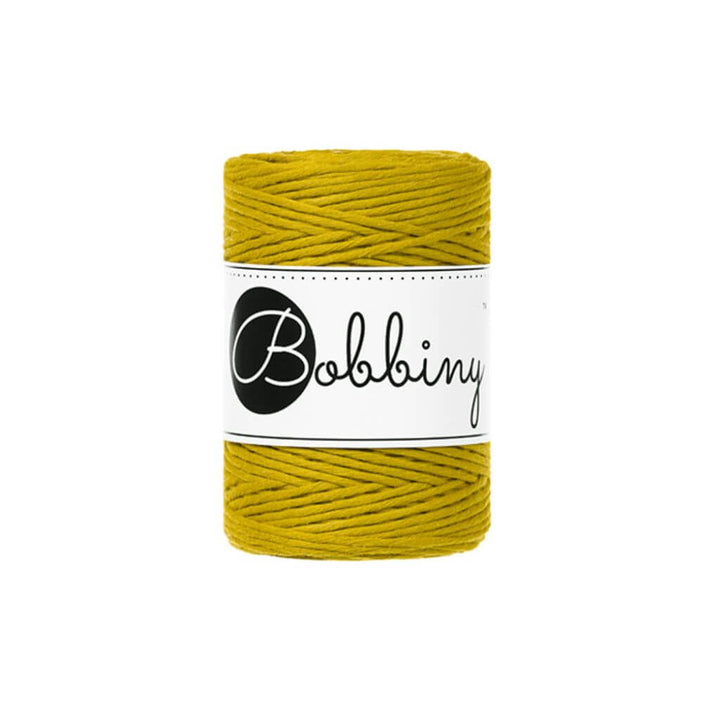 Bobbiny Makramee Garn 1,5 mm Spicy Yellow Lieblingsgarn
