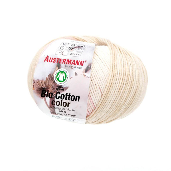 Austermann Bio Cotton Color 50g 107 - Freesie Lieblingsgarn