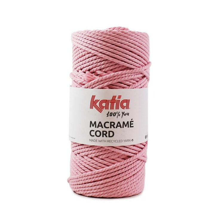 Katia Macramé Cord 5 mm Rosa Lieblingsgarn