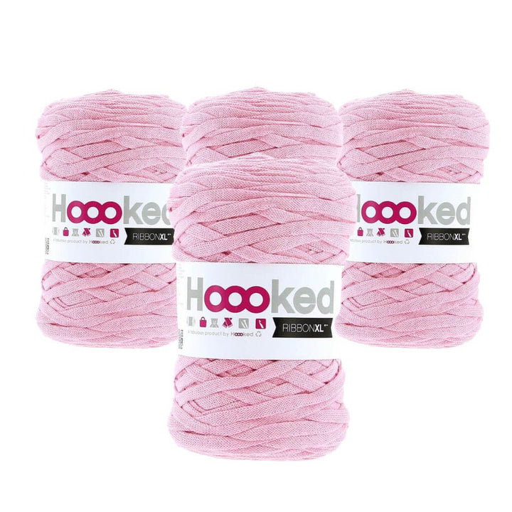 Hoooked RibbonXL 4er Spar-Set Sweet Pink Lieblingsgarn