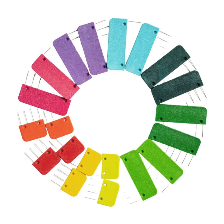 KnitPro Kammnadeln Regenbogen - Zum Spannen von Lace Projekten Lieblingsgarn