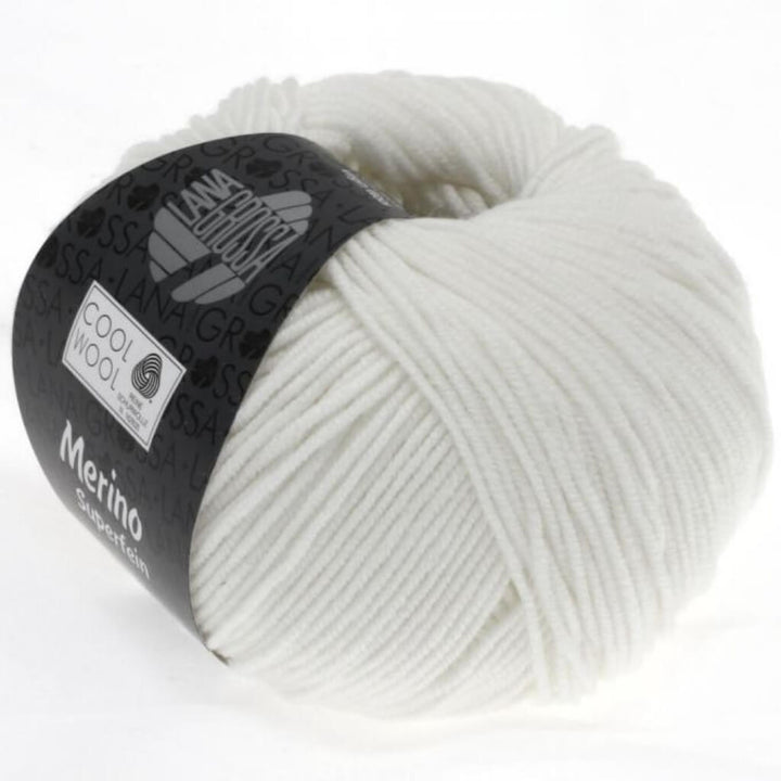 Lana Grossa Cool Wool 50g 0431 - Weiß Lieblingsgarn