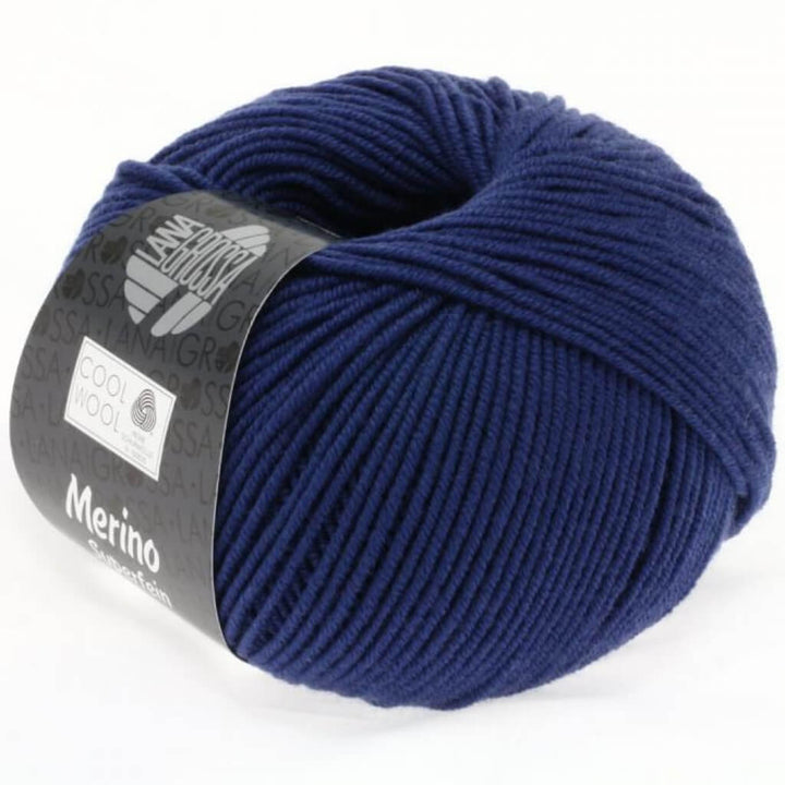 Lana Grossa Cool Wool 50g 0440 - Ultramarinblau Lieblingsgarn