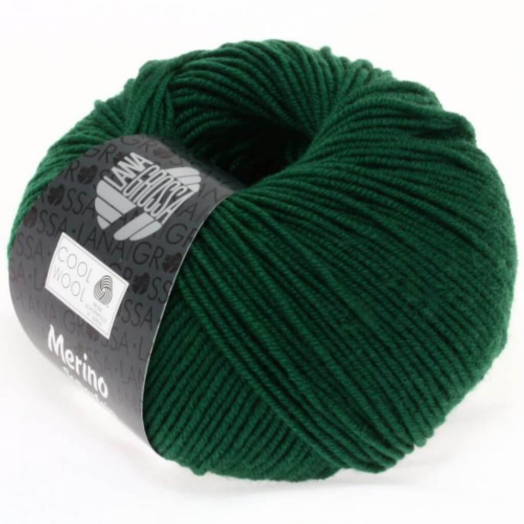 Lana Grossa Cool Wool 50g 0501 - Flaschengrün Lieblingsgarn