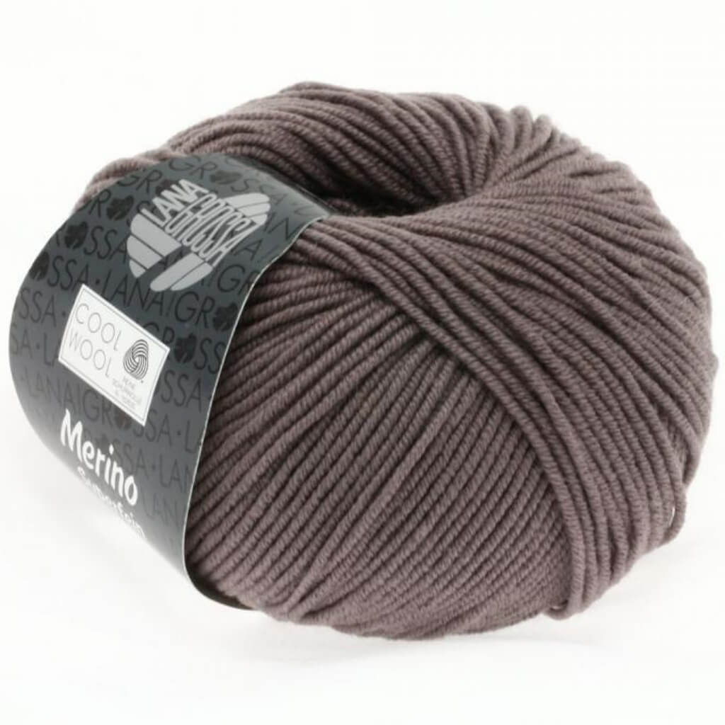 Lana Grossa Cool Wool 50g 0558 - Graubraun Lieblingsgarn