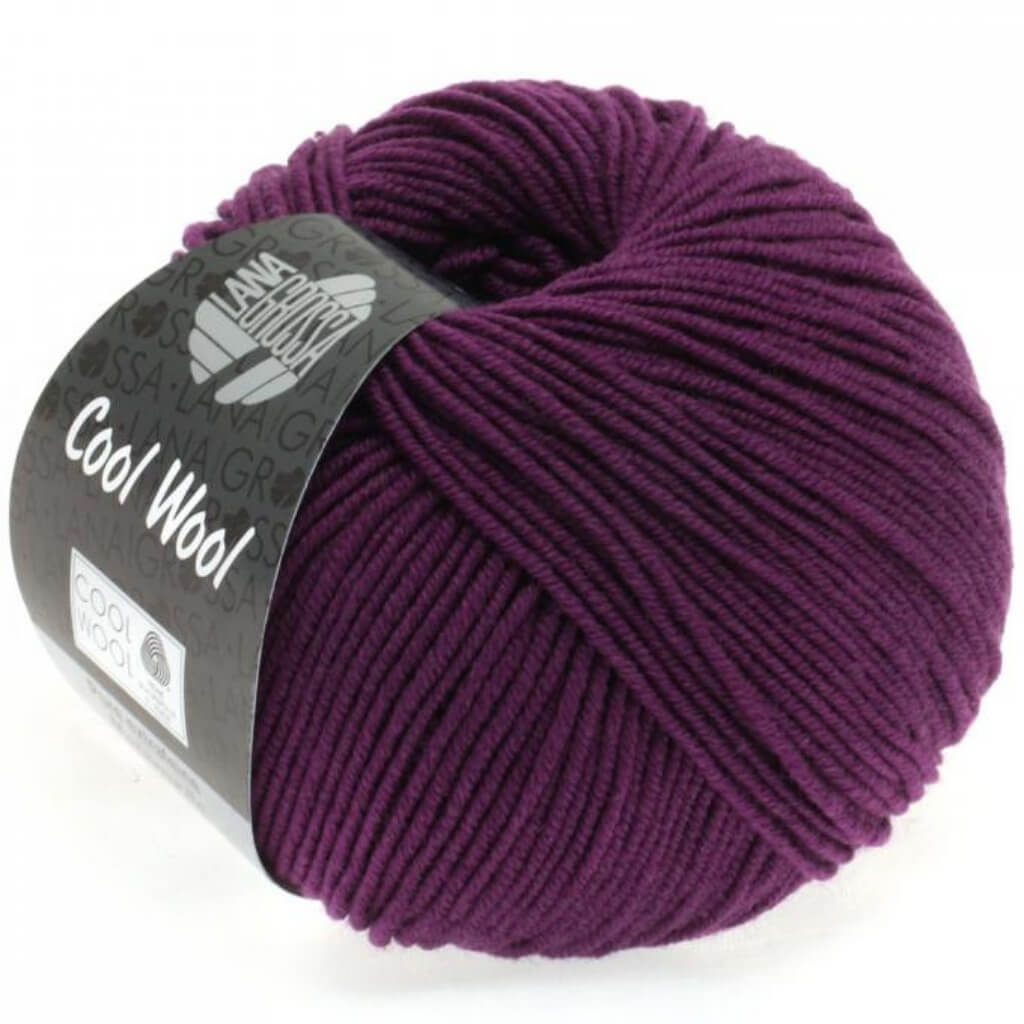 Lana Grossa Cool Wool 50g 2023 - Dunkelviolett Lieblingsgarn