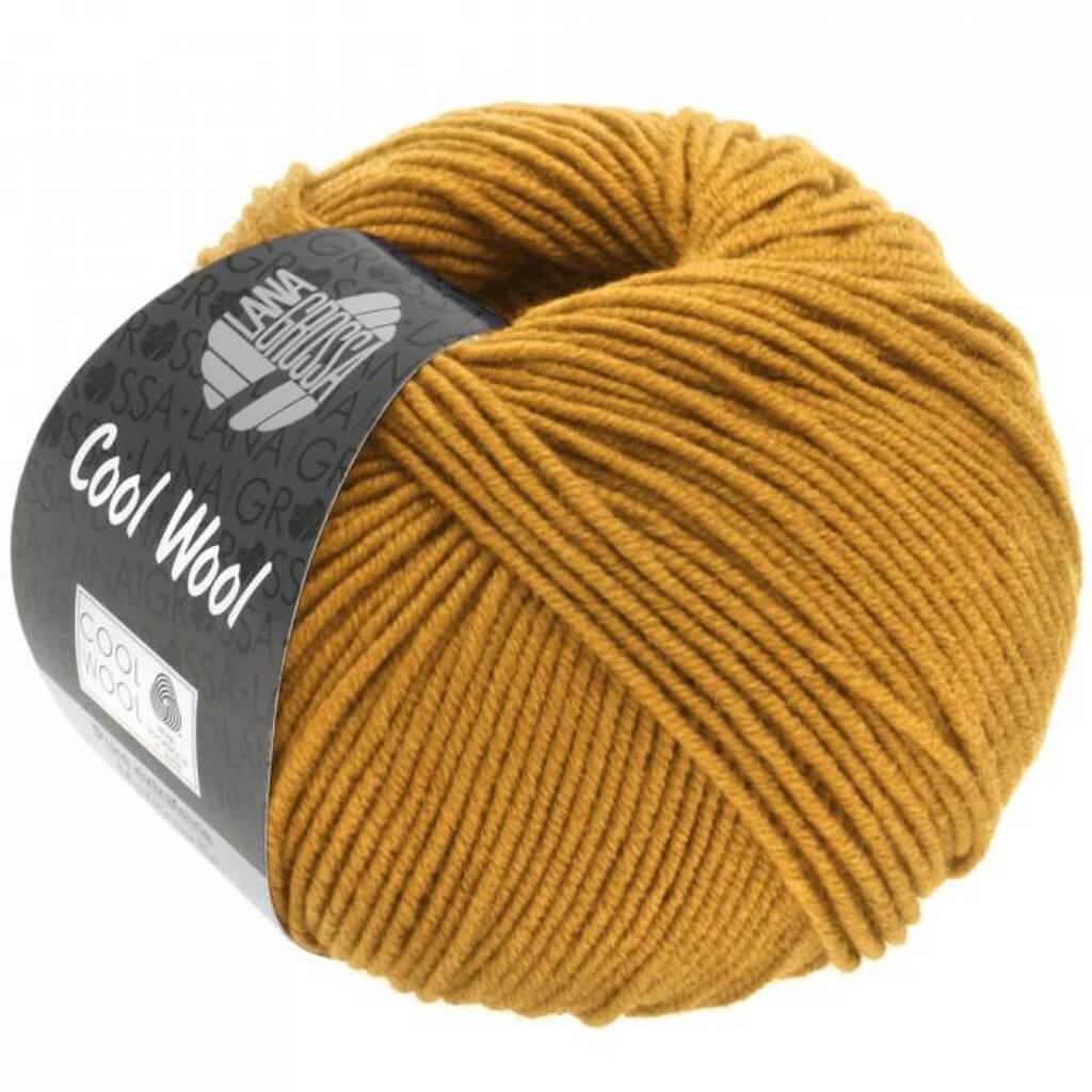 Lana Grossa Cool Wool 50g 2035 - Honiggelb Lieblingsgarn