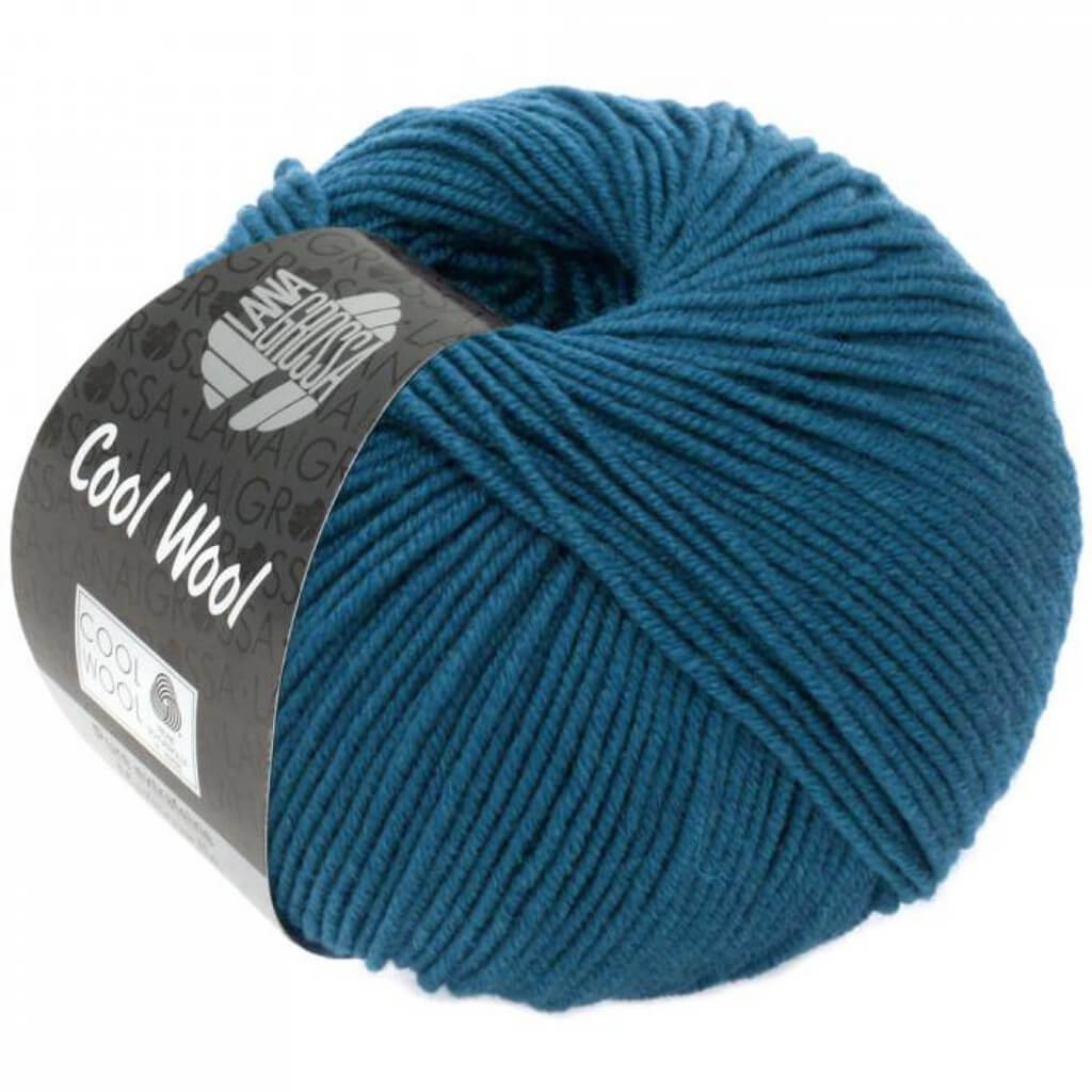 Lana Grossa Cool Wool 50g 2049 - Blaupetrol Lieblingsgarn