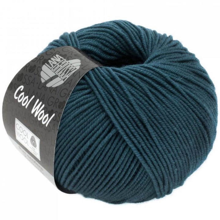 Lana Grossa Cool Wool 50g 2050 - dunkles Petrol Lieblingsgarn