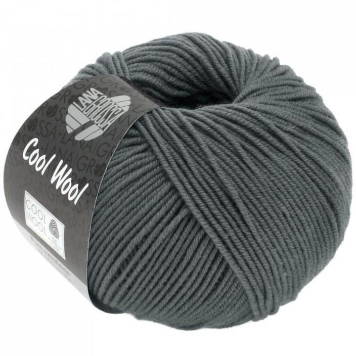 Lana Grossa Cool Wool 50g 2064 - Grau Lieblingsgarn