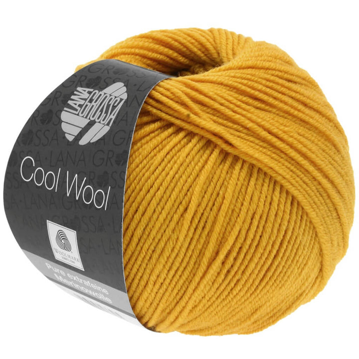 Lana Grossa Cool Wool 50g 2065 - Safrangelb Lieblingsgarn