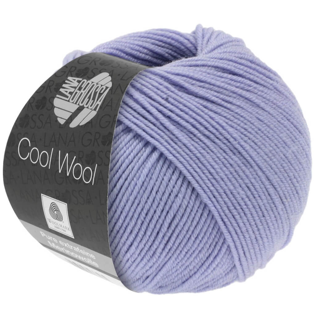 Lana Grossa Cool Wool 50g 2070 - helles Flieder Lieblingsgarn