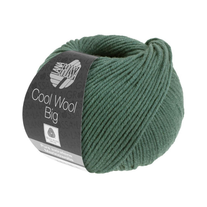 Lana Grossa Cool Wool Big 50g 1004 - Moosgrün Lieblingsgarn