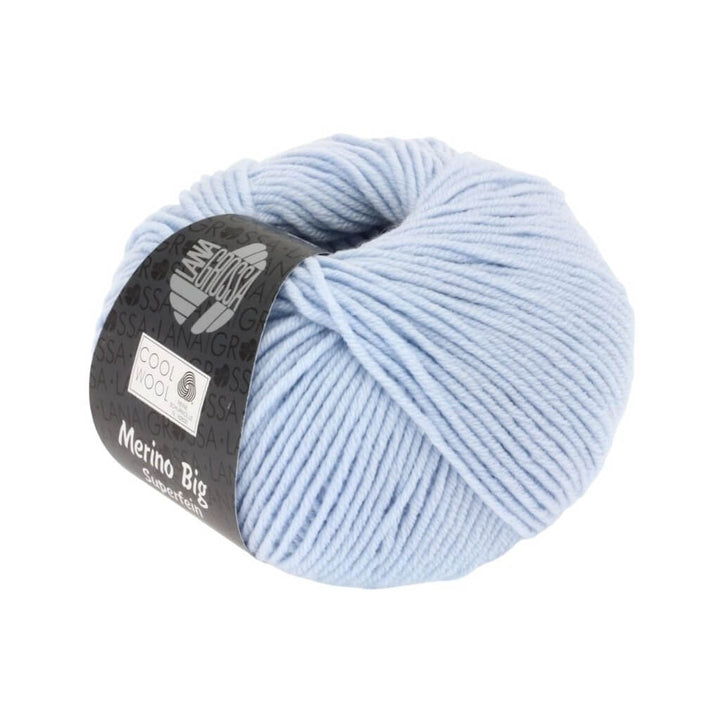 Lana Grossa Cool Wool Big 50g 604 - Hellblau Lieblingsgarn