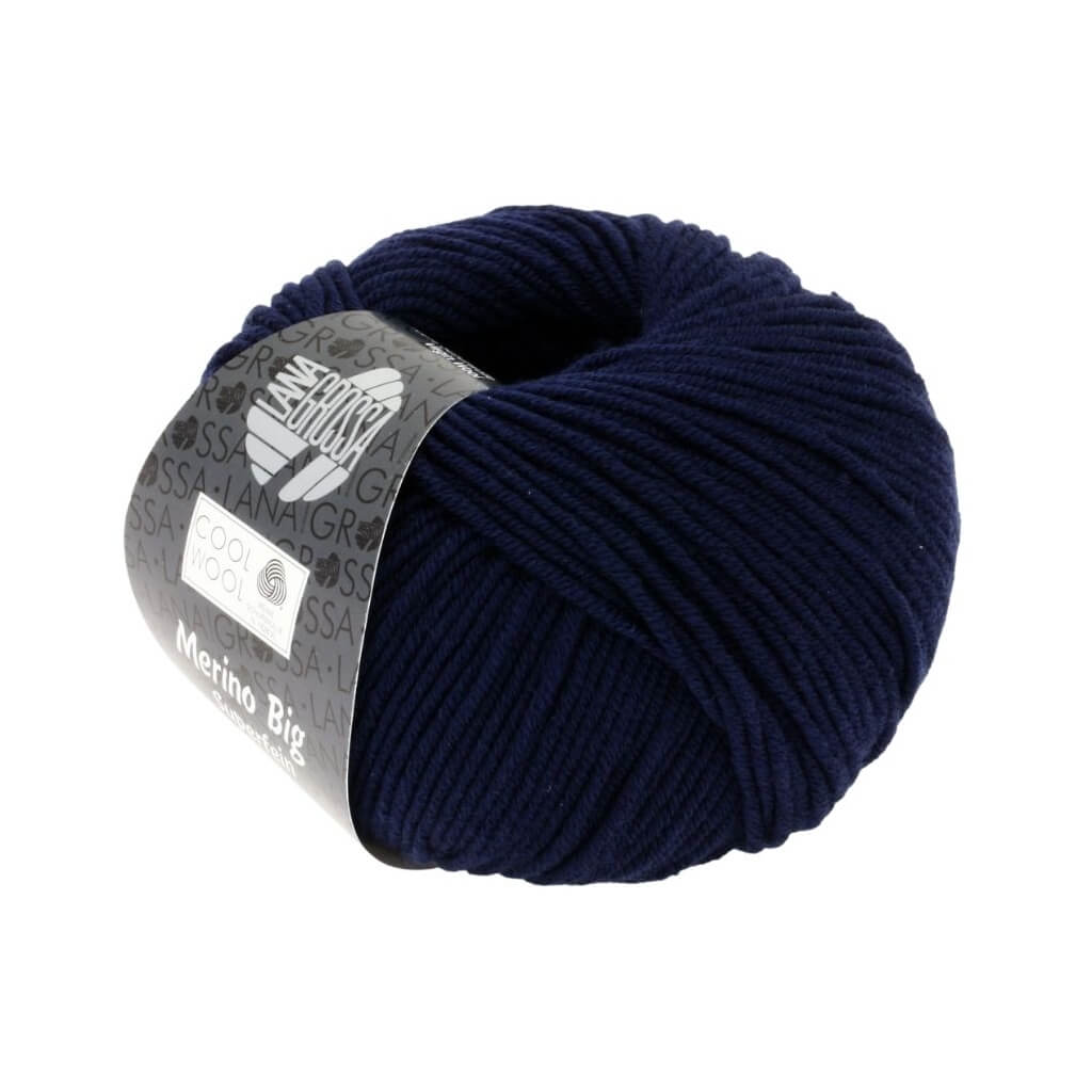 Lana Grossa Cool Wool Big 50g 630 - Nachtblau Lieblingsgarn