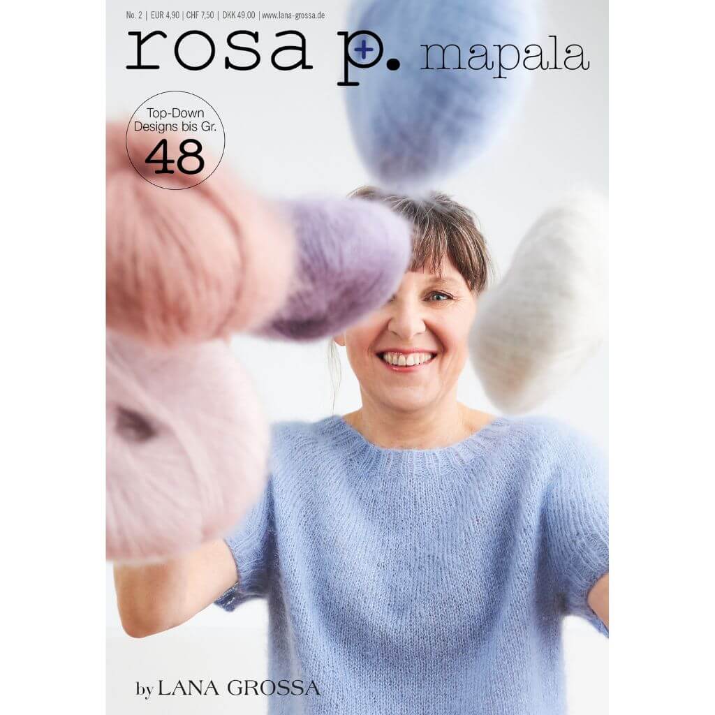 Lana Grossa - rosa p. Nr. 2 Mapala Booklet Lieblingsgarn