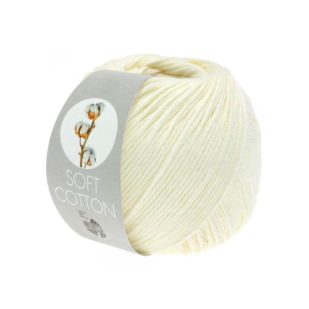 Lana Grossa Soft Cotton 50 g 2 - Ecru Lieblingsgarn