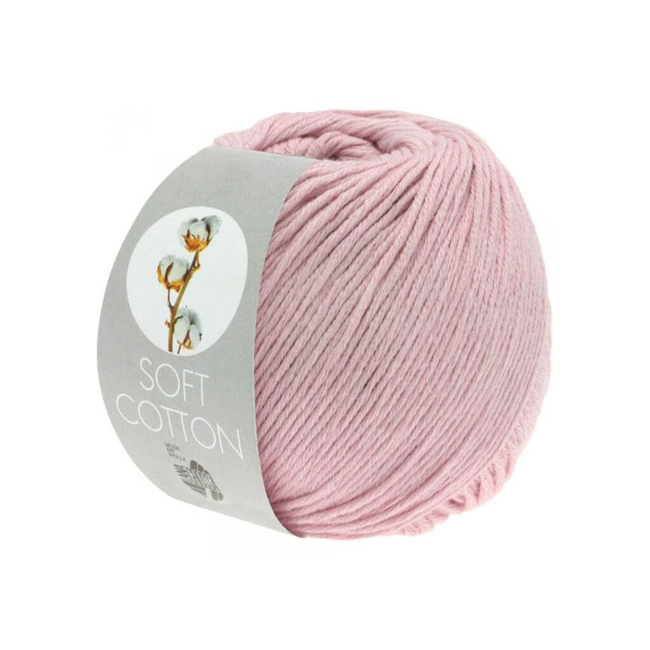Lana Grossa Soft Cotton 50 g 6 - Rosa Lieblingsgarn