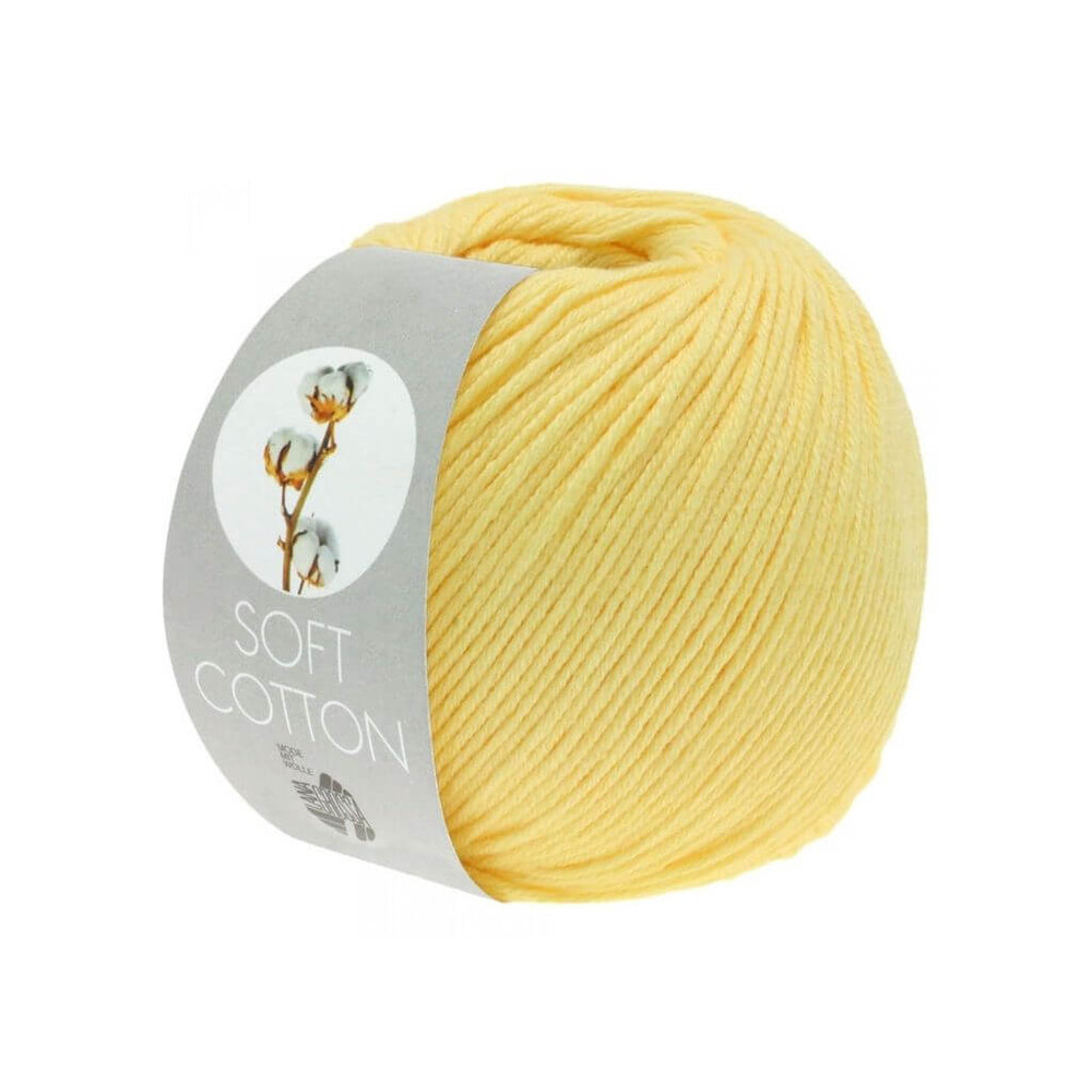 Lana Grossa Soft Cotton 50 g 11 - Gelb Lieblingsgarn