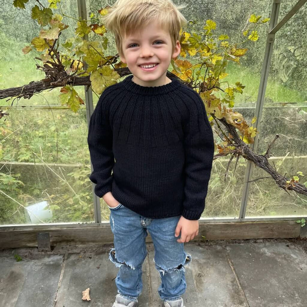 PetiteKnit Haralds Sweater - Junior Lieblingsgarn