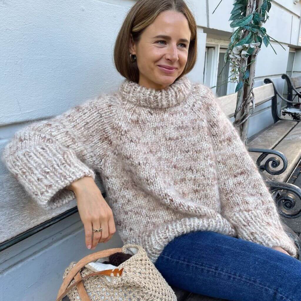 PetiteKnit Marble Sweater Lieblingsgarn