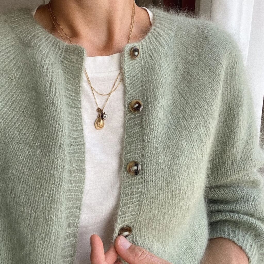 PetiteKnit Novice Cardigan Mohair ▷ - Main Image