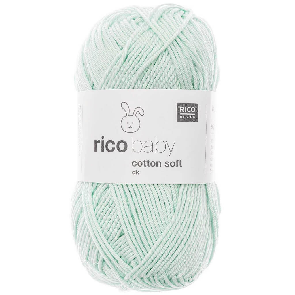 Rico Design Baby Cotton Soft DK 50 g 031 - Mint Lieblingsgarn