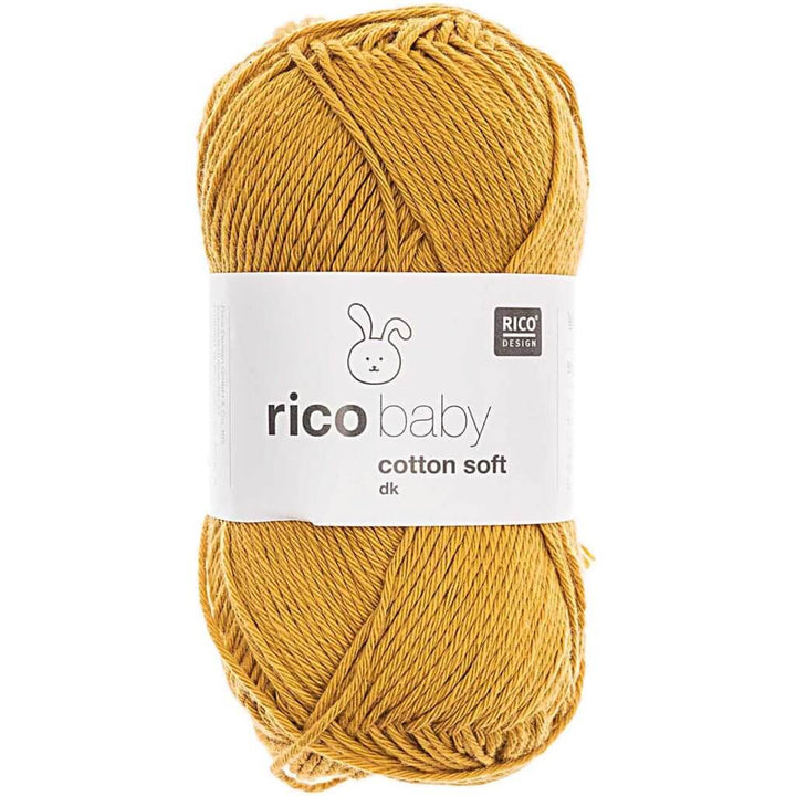 Rico Design Baby Cotton Soft DK 50 g 064 - Senf Lieblingsgarn