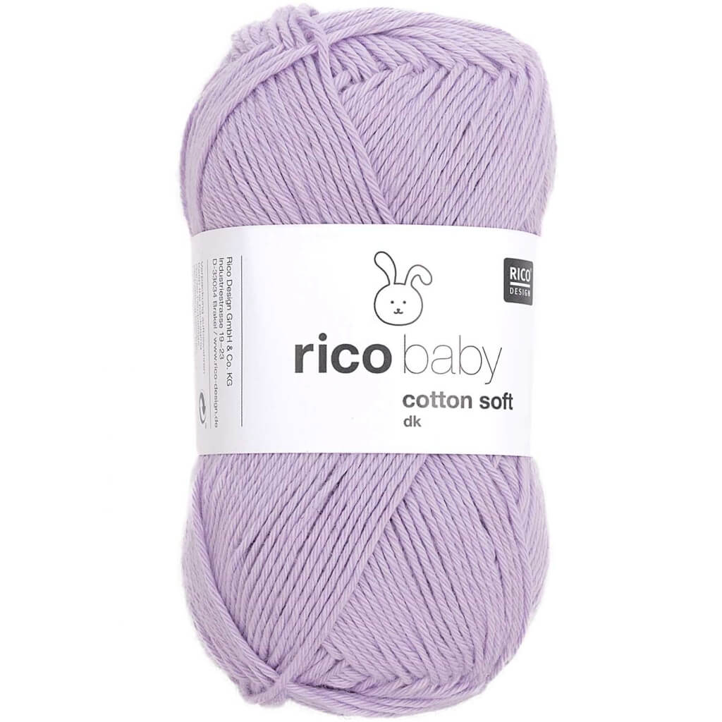 Rico Design Baby Cotton Soft DK 50 g 073 - Veilchen Lieblingsgarn